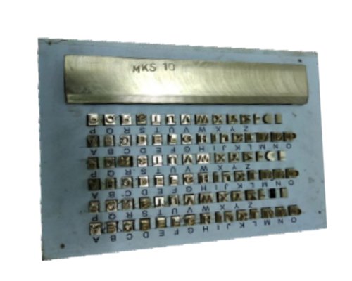 Embossing Die Insert Type